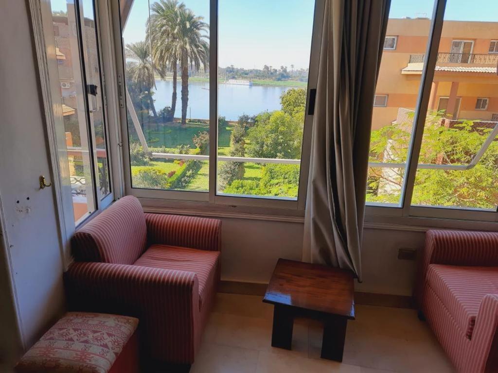East Luxor Apartments With Nile Views Jazirat al Awwamiyah Dış mekan fotoğraf