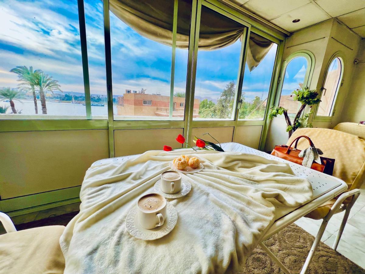 East Luxor Apartments With Nile Views Jazirat al Awwamiyah Dış mekan fotoğraf